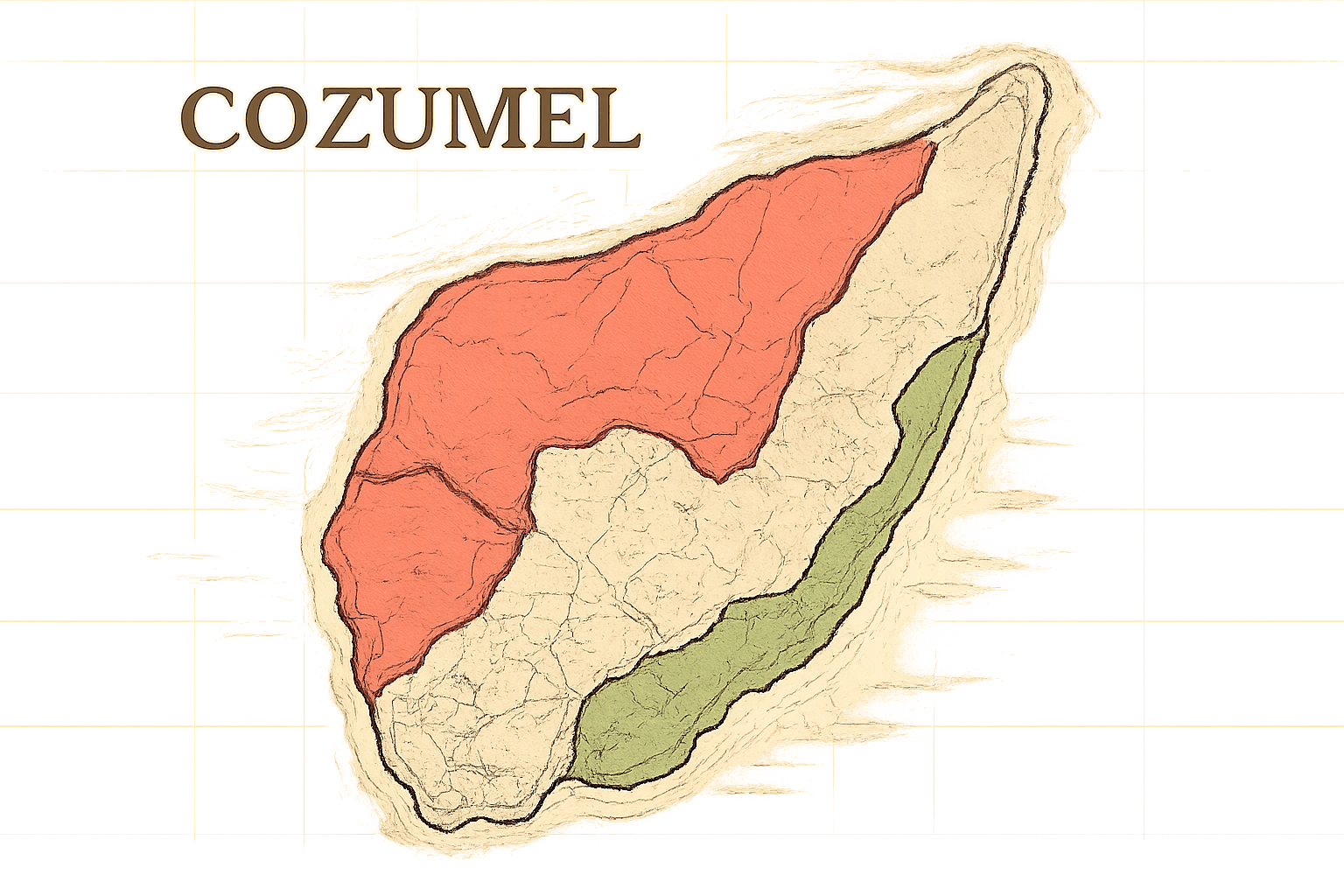 los barrios a evitar Cozumel