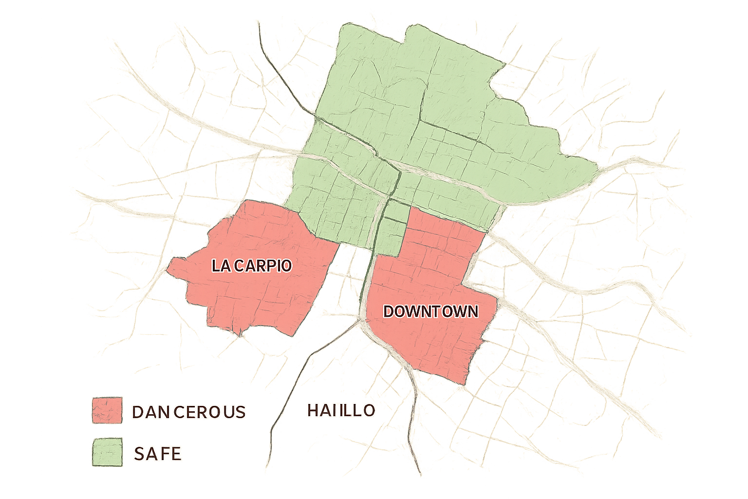 los barrios a evitar San José